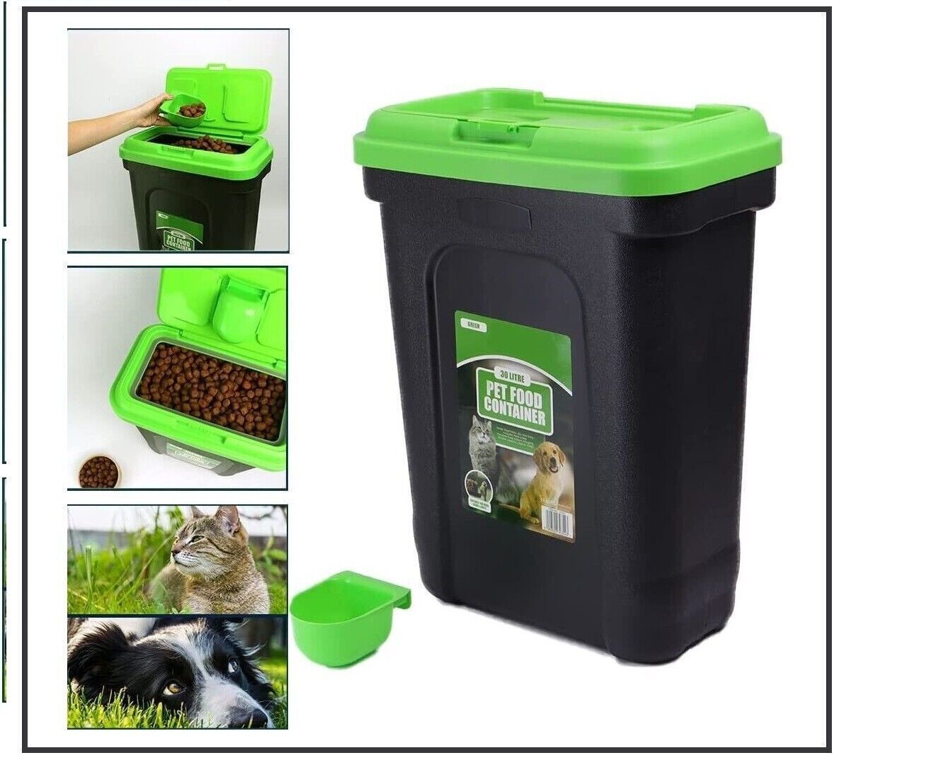 Top paw storage sales container