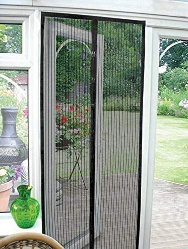 Door Magnetic Fly Screen | Automatic Curtain Closers | Insect Mesh Uk