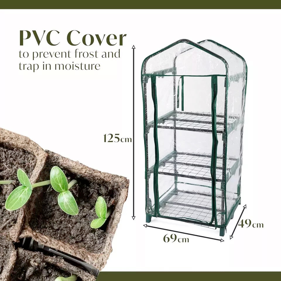 Greenhouse PVC Material Easy to Install Perfect for Indoor Outdoor Storage