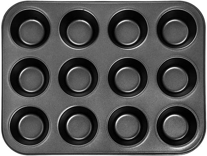 Dishwasher Safe Baking Tray | Non Stick Muffin Tray | Muffin Tray 12