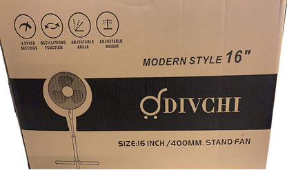 Oscillating Quiet Fan | Pedestal Electric Fan | Fan Pedestal