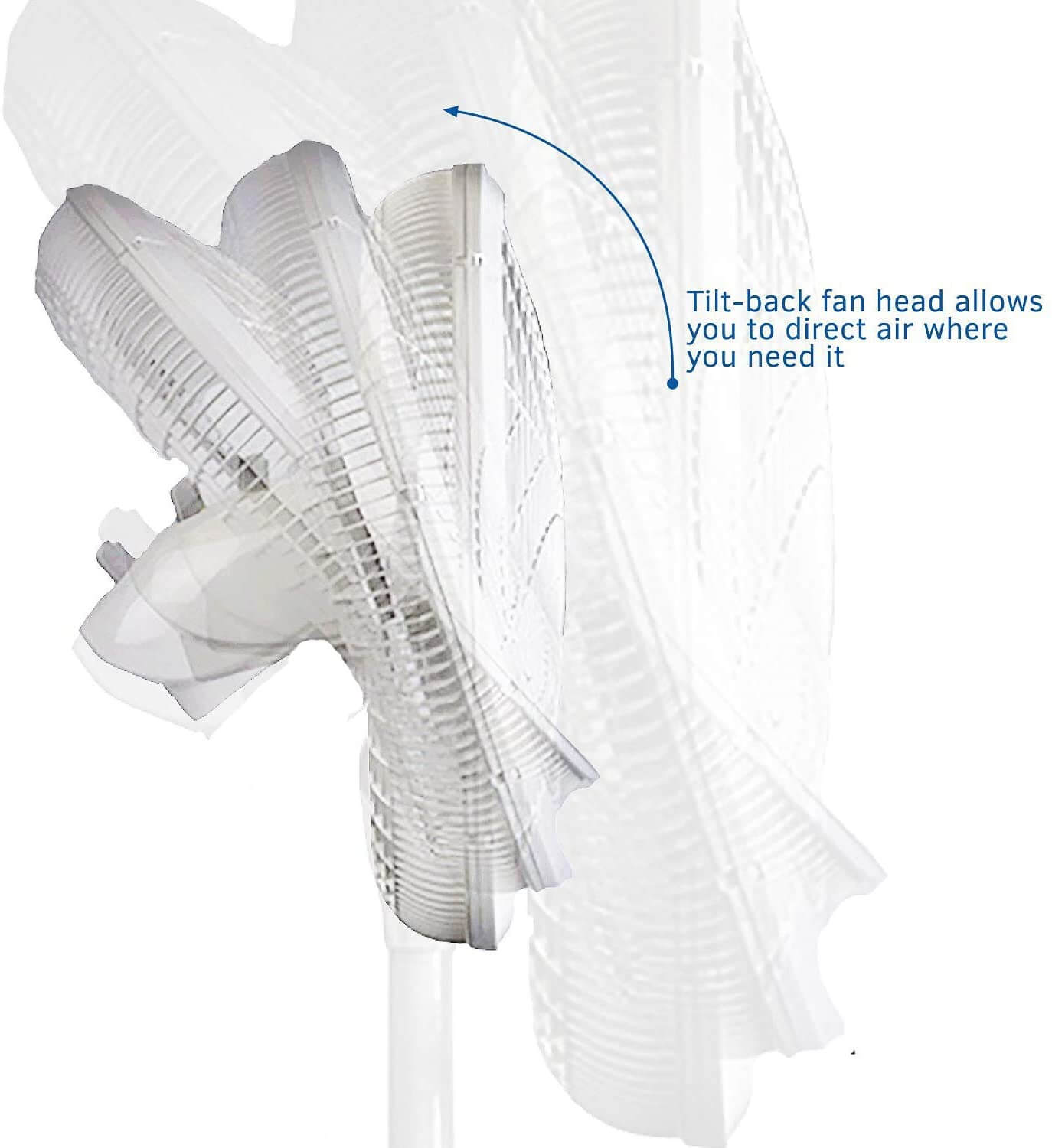 Oscillating Quiet Fan | Pedestal Electric Fan | Fan Pedestal