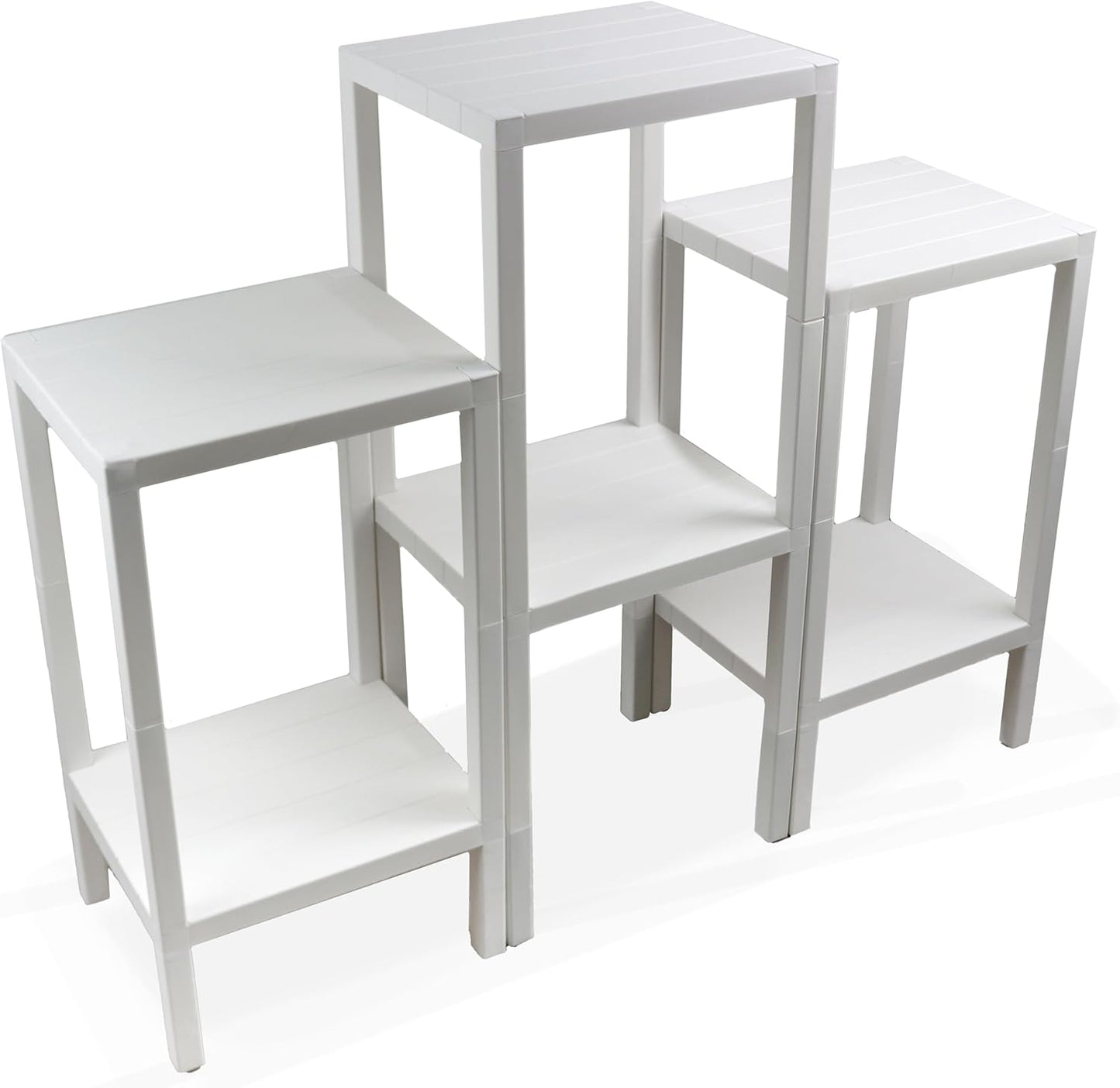 Side Tables Storage Coffee Bedside Table Perfect for Small Narrow Space