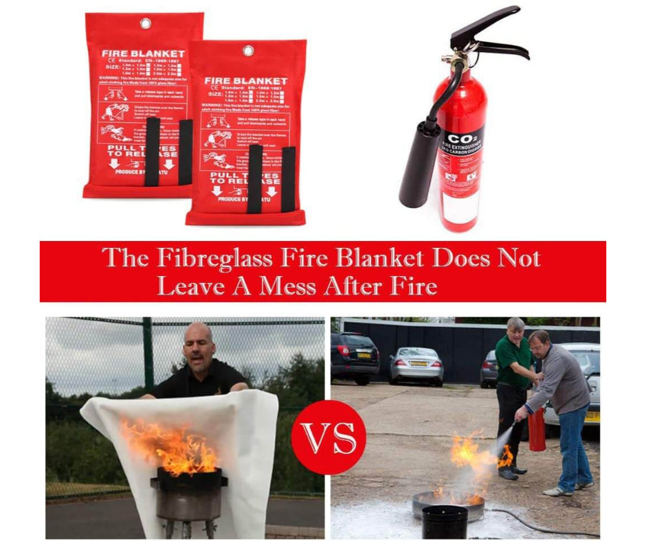 Fire Blankets For Kitchen | Camping Fire Blanket | Car Fire Blanket