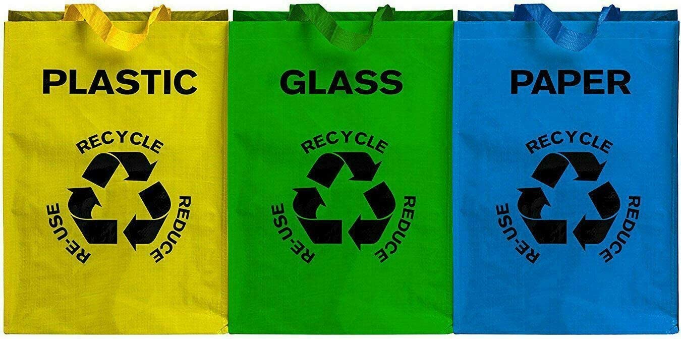 Large Heavy Duty Plastic Bags | Recycling Bags For Paper