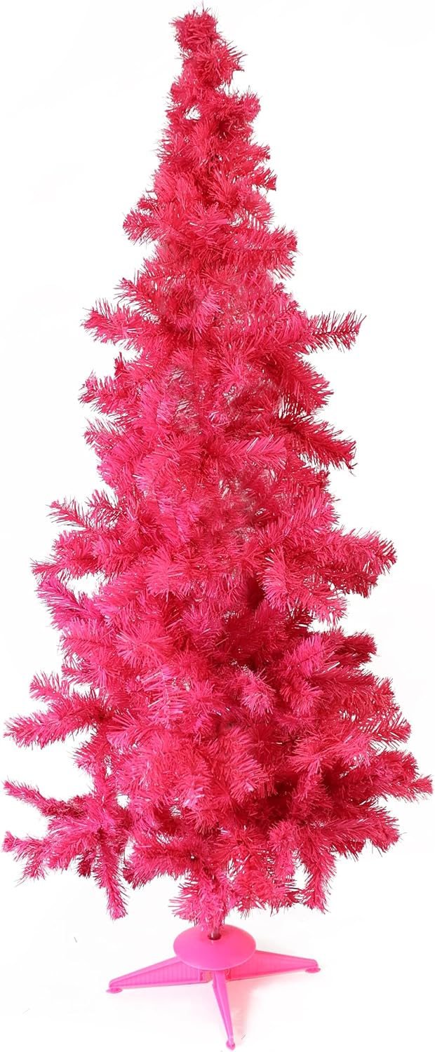 4ft/6ft Premium Christmas Tree 130 Branch Xmas Trees Artificial Christmas Tree Pine Tree With Plastic/Metal Stand Realistic Branches Christmas Tree For Indoor And Outdoor