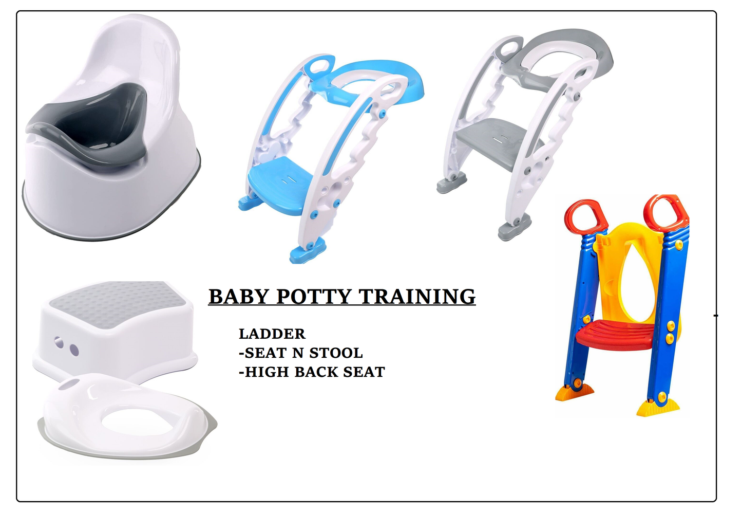 Toddler Toilet Training Ladder Step seat ,baby potty and kids stool