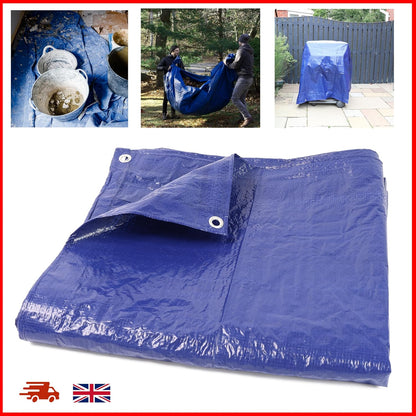 Tarpaulin Waterproof Heavy Duty Multipurpose Tarp Sheet Cover With Reinforced