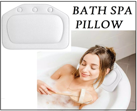 Luxury Bath Spa Pillow Perfect Comfortable Neack & Head Cushion