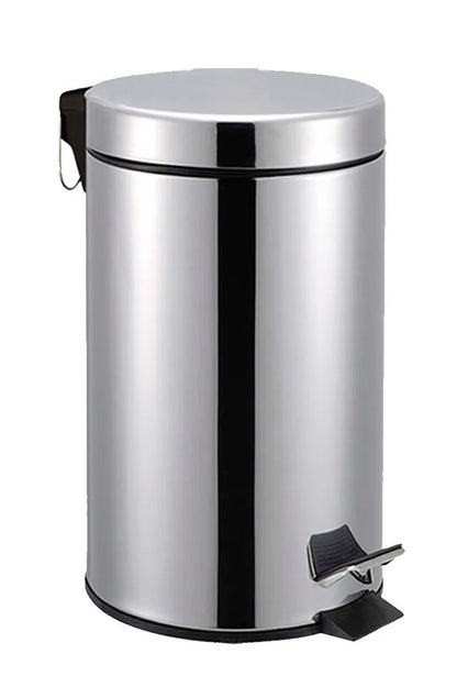 Kitchen Trash Can with Pedal - Wastebasket for Home, Office, Bathroom and Bedroom - Garbage Bin with Lid and Liner