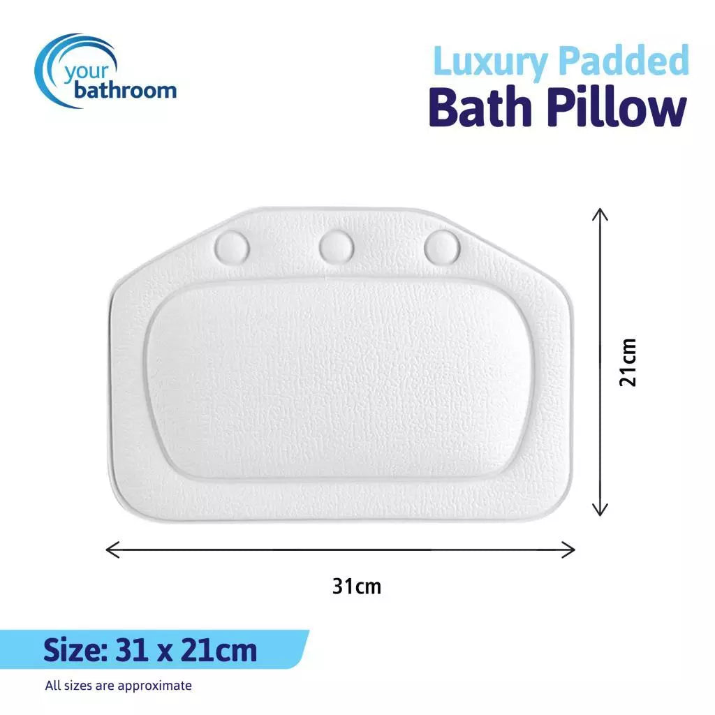 Luxury Bath Spa Pillow Perfect Comfortable Neack & Head Cushion