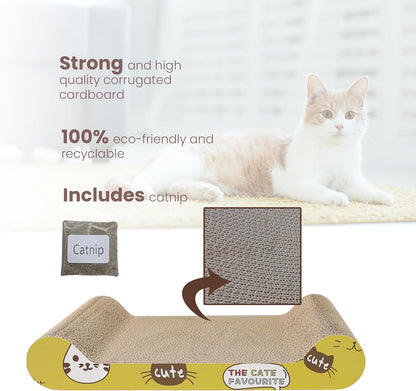 Cat Scratching Board Cat Scratching Pad with Catnip Available in Pack Size