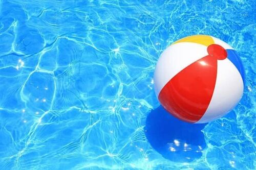 SIZE 20 / 50cm | INFLATABLE BEACH BALL | GLOSSY PANEL BALL.