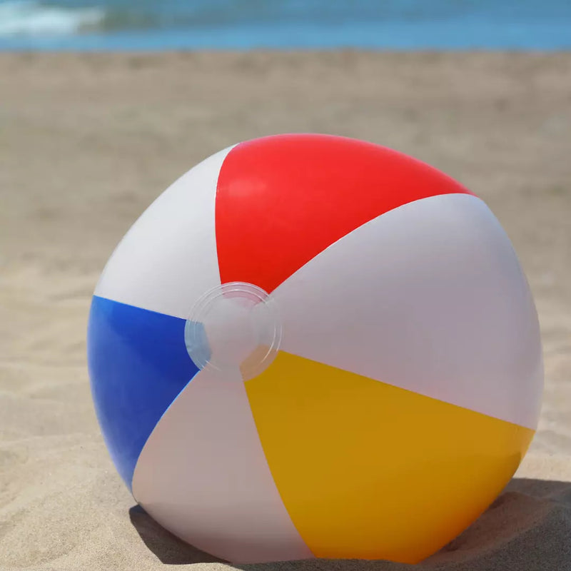 16"Inch Inflatable Beach Ball Perfect for Pool Group Activities & Games