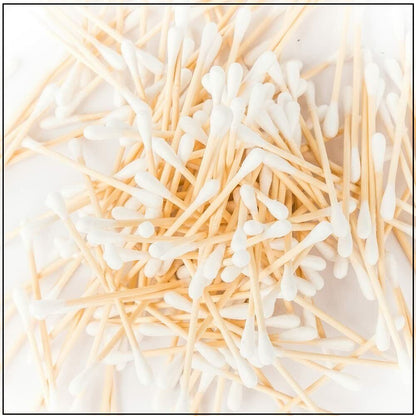 Bamboo Cotton Buds Wood Natural Biodegradable Eco Friendly Swabs Ear Buds