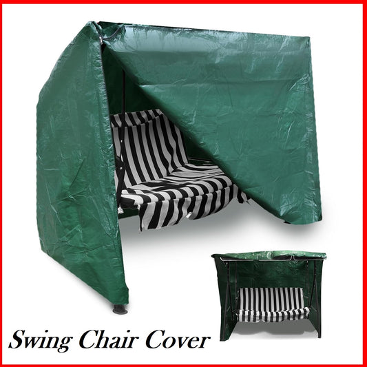 Swing Chair Cover 3 Seater Swinging Hammock Cover for Outdoor Garden Patio Waterproof Outside Weather Furniture Protective Cover