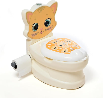 Potty Training Toilet Seat for Kids Toilet Potty with Light & Removable Pot