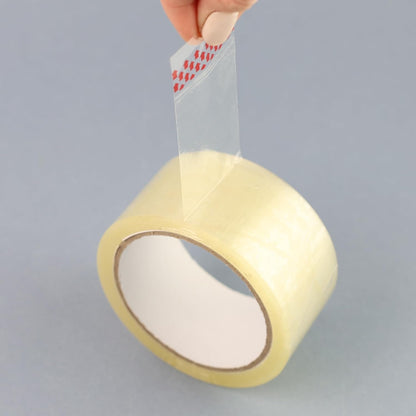 6X Rolls Sellotape Packing Sticky Sellotape Adhesive Gift Wrapping Easy to use