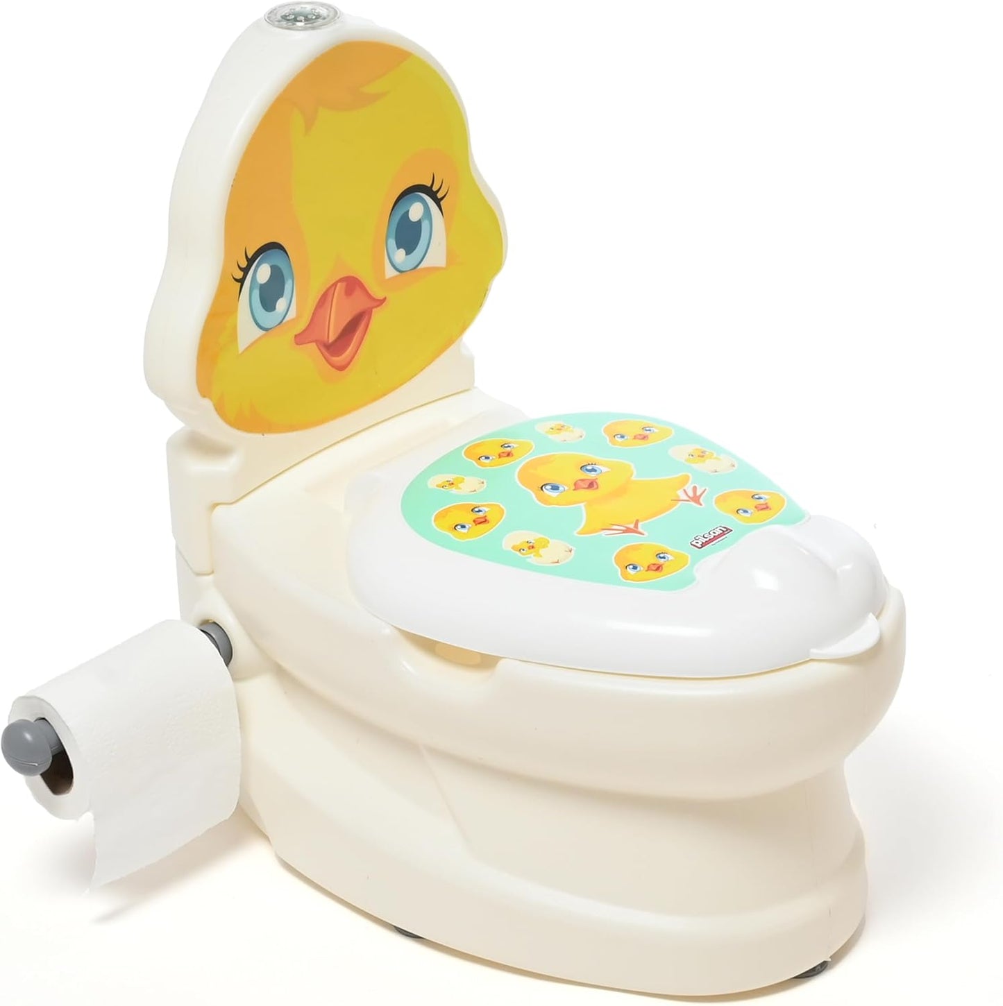 Potty Training Toilet Seat for Kids Toilet Potty with Light & Removable Pot