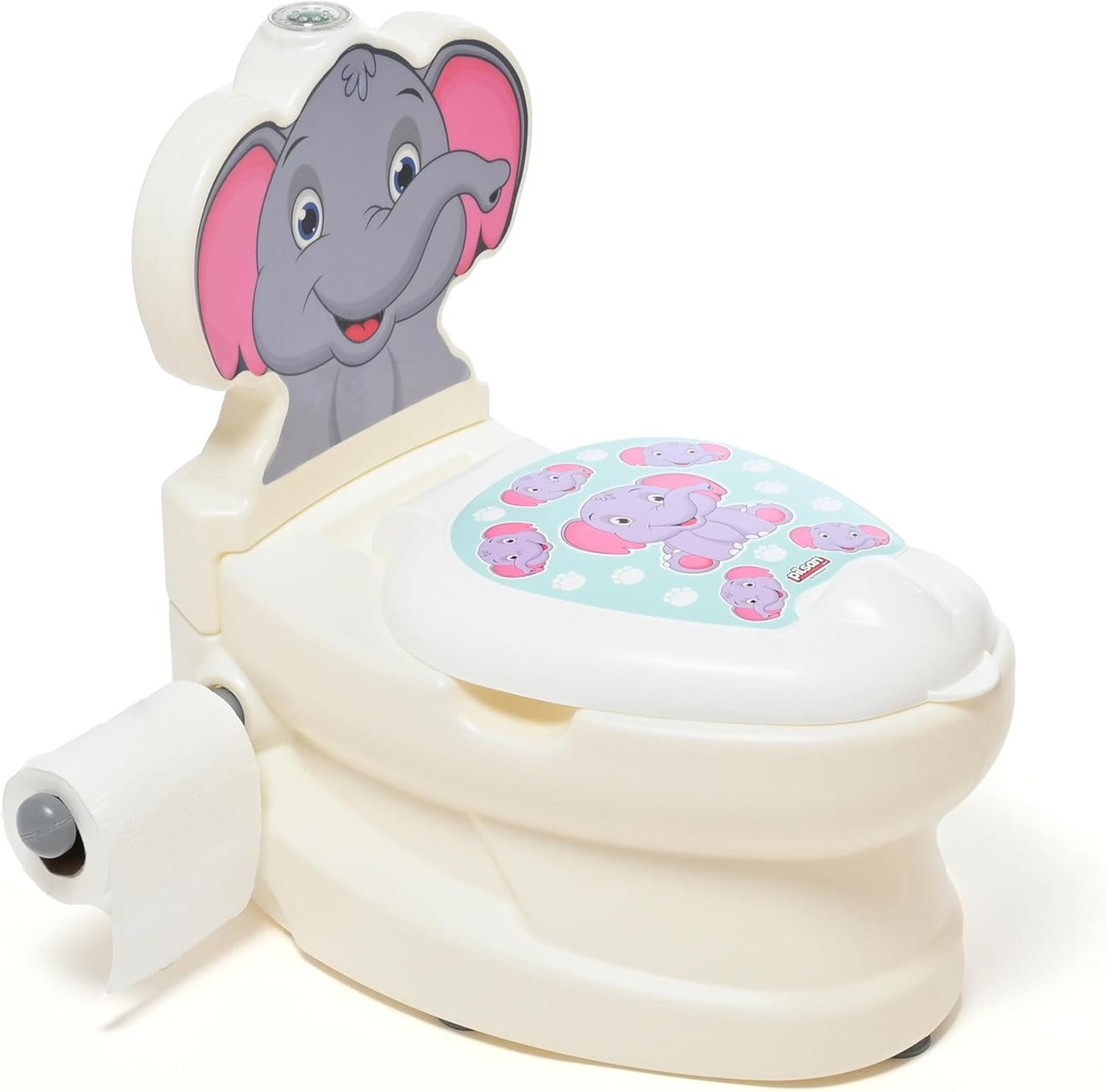 Potty Training Toilet Seat for Kids Toilet Potty with Light & Removable Pot