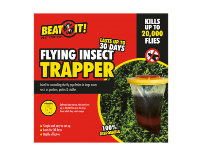 2 Pc Flying Insect Trapper Catching bags with Red Top Can Kill Upto 20,000 Flies