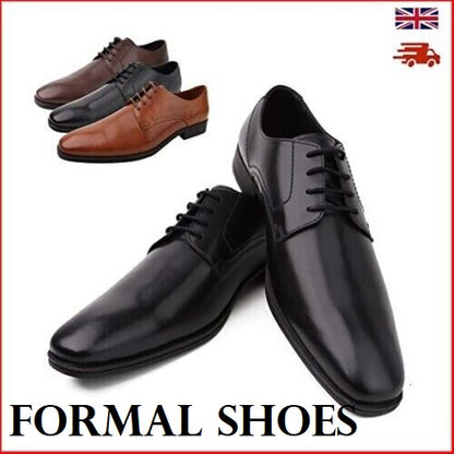 DIVCHI Men's Formal Shoes Footwear for Men Lace Up Leather