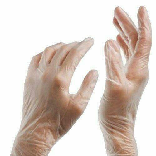 150 pack Multipurpose Transparent Plastic Disposable Safety lightweight Gloves