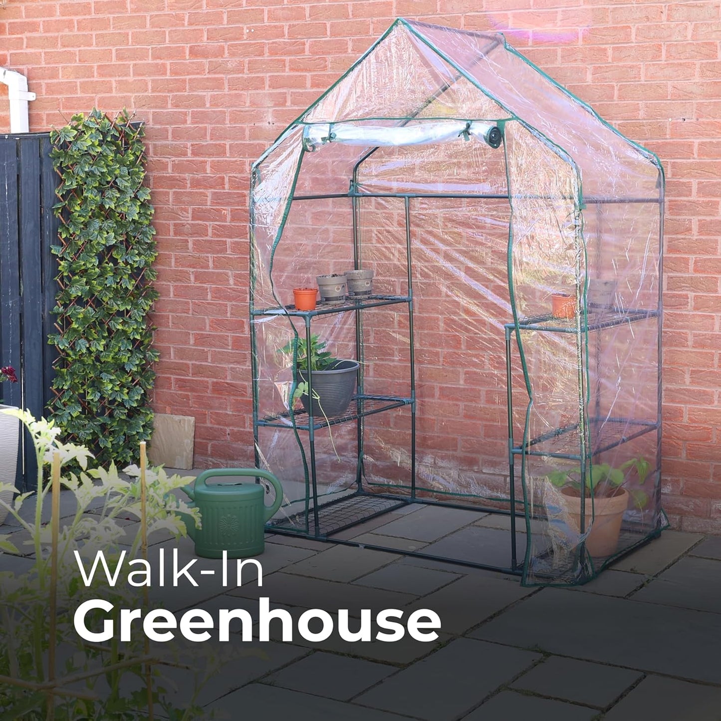 Greenhouse PVC Material Easy to Install Perfect for Indoor Outdoor Storage