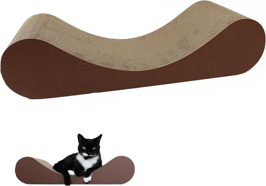 Cat Scratching Board Cat Lounge Bed With Catnip For Kitty