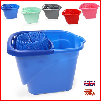 Wringer Mop Bucket Lightweight & Portable Floor Mess-Free Pouring