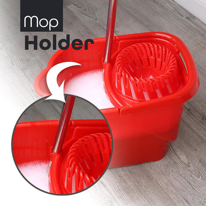 Wringer Mop Bucket Lightweight & Portable Floor Mess-Free Pouring