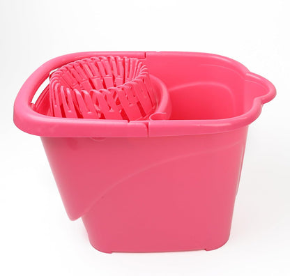 Wringer Mop Bucket Lightweight & Portable Floor Mess-Free Pouring