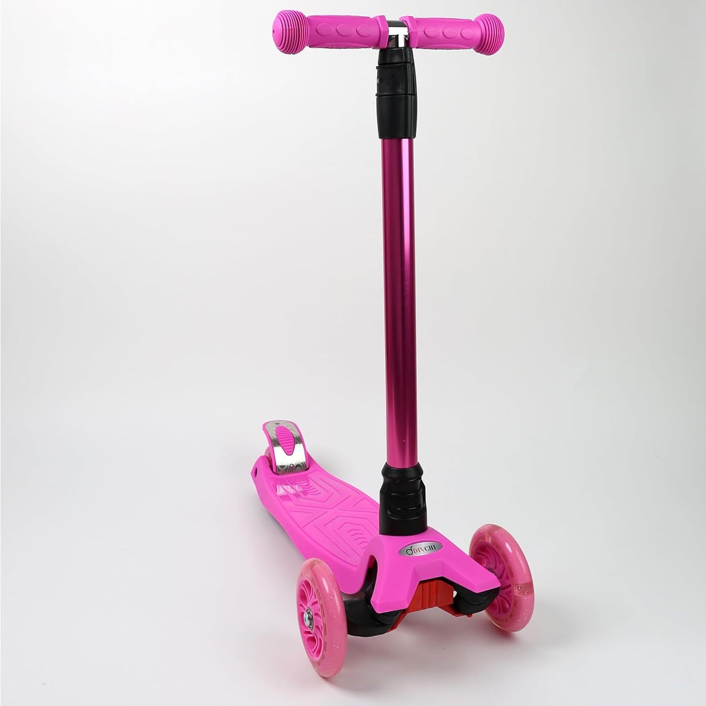 Scooter For Kids 3 Wheel Scooter For Girls & Boys, Kick Scooter With 4 Adjustable Height, Lean To Steer, Light Up Wheels Push Scooter For Children