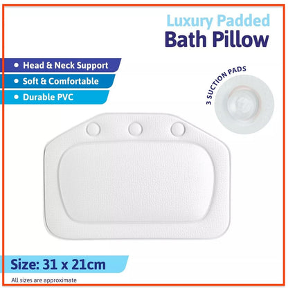 Luxury Bath Spa Pillow Perfect Comfortable Neack & Head Cushion