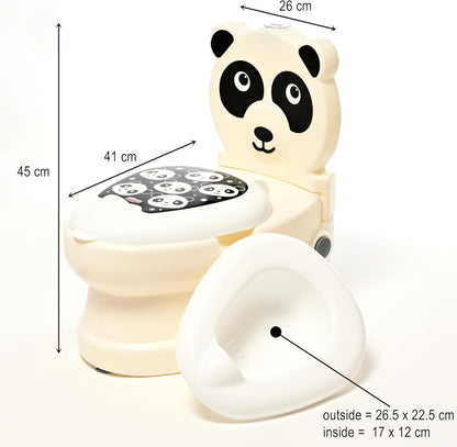 Potty Training Toilet Seat for Kids Toilet Potty with Light & Removable Pot