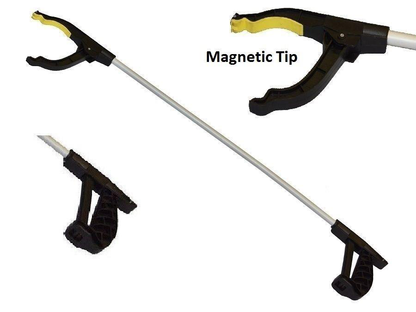 30 Inch Litter Pickup Grabbing Tool with Magnetic Pick-Up Tip