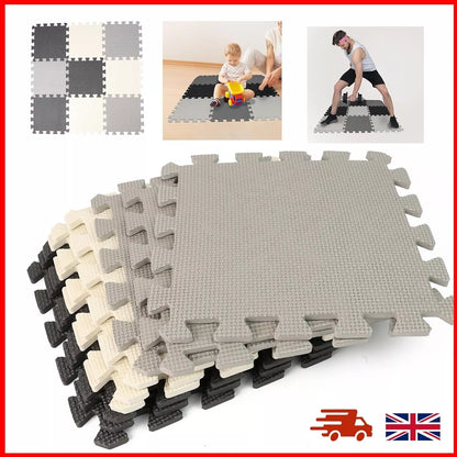 Foam Play Mats Thick Soft Floor Interlocking Mat Floor Puzzle Mat For Children's Playing