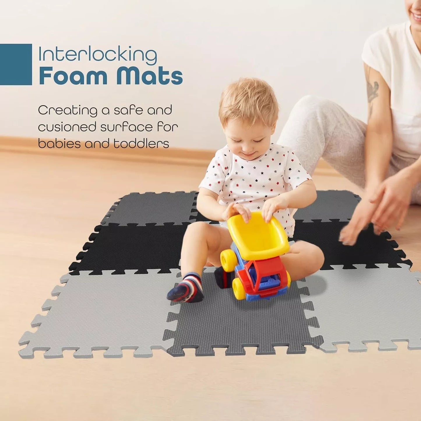 Foam Play Mats Thick Soft Floor Interlocking Mat Floor Puzzle Mat For Children's Playing