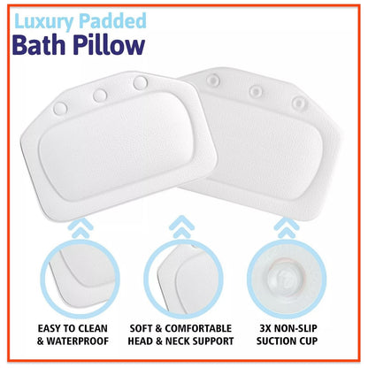 Luxury Bath Spa Pillow Perfect Comfortable Neack & Head Cushion