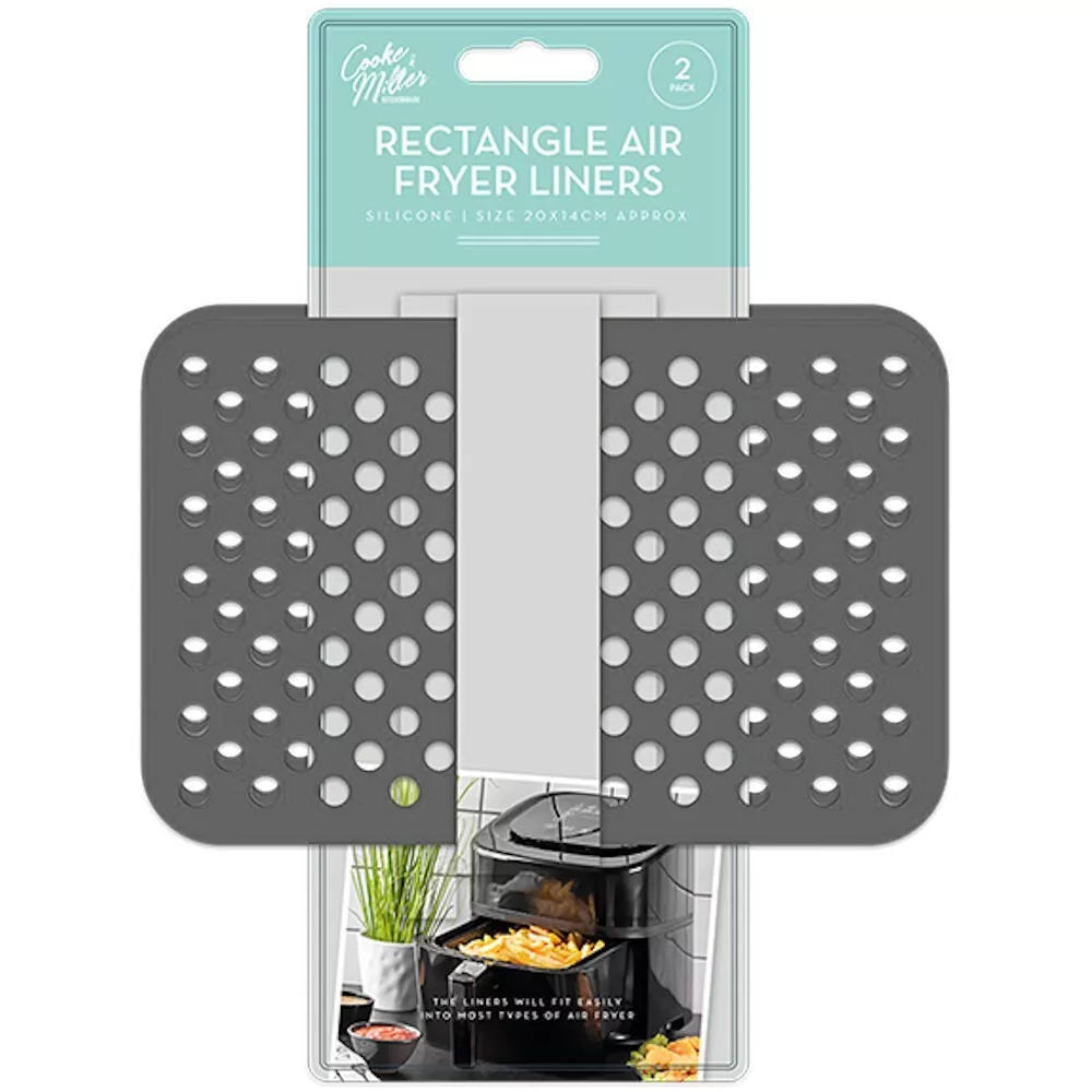 Air Fryer Non Stick Resuable Liner Pack of 2 easy to clean Perfect for Baking