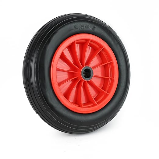 Pneumatic Wheel Air Filled Tires 4.8/4-8" Heavy-duty Replacement Wheels For Wheelbarrows, Hand Truck, Utility Cart, Garden Cart, Buggies