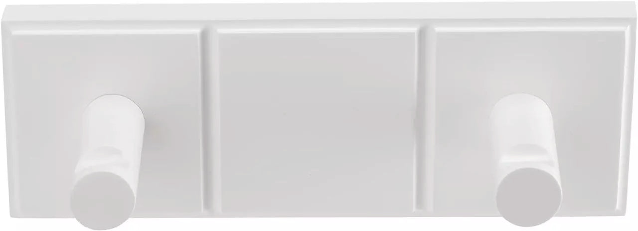 Portland Robe Hook White Wall Mounted Easy to Install