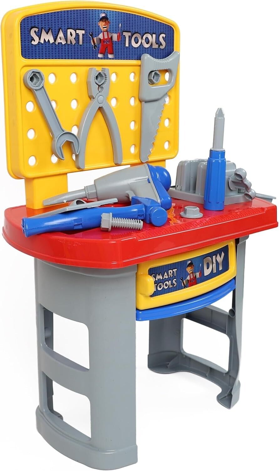 Playsets Kids Smart Tools Workbench Playset Toddlers Pretend Safe Material