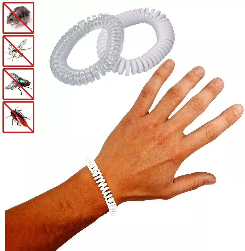 Anti Mosquito Wrist Bands Bracelet Waterproof Wrist Bands 100+Hours Protection