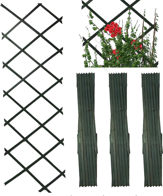 Wooden Trellis Expandable Garden Wall Trellis (pack of 3)