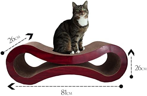 DIVCHI Cat Scratching Post Lounge Bed Cat Scratcher Cardboard Board P