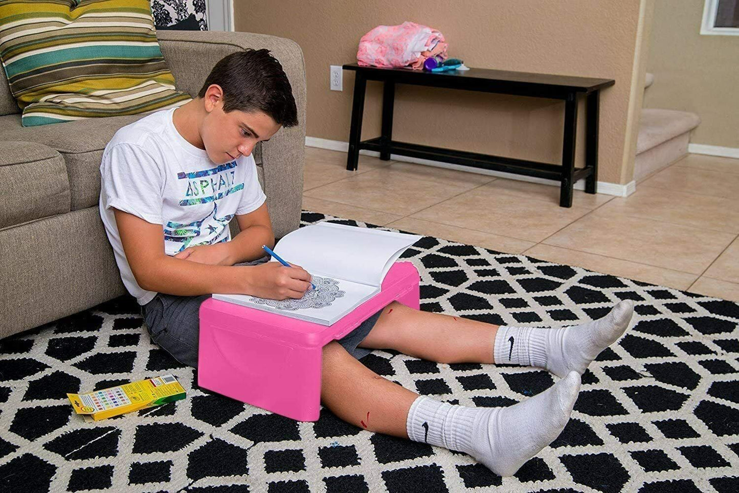 KIDS Folding Lap Desk, Bed Table, Breakfast Table,  Laptop Desk