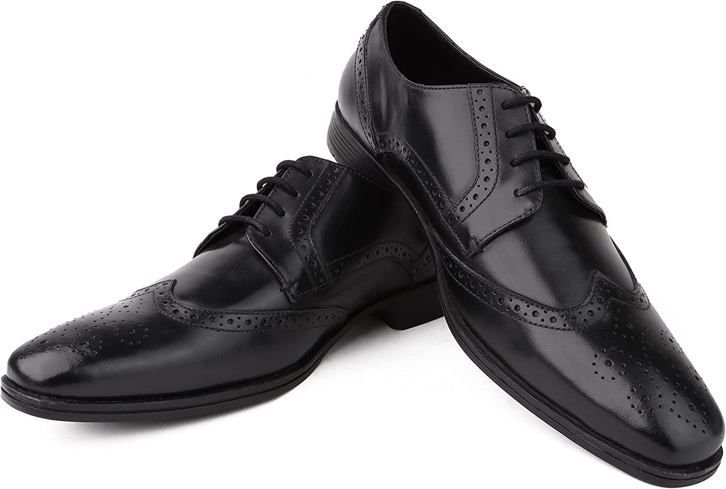 Classic Oxford Dress Shoes for Men Business Formal Brogues Derby Lace Up Shoes