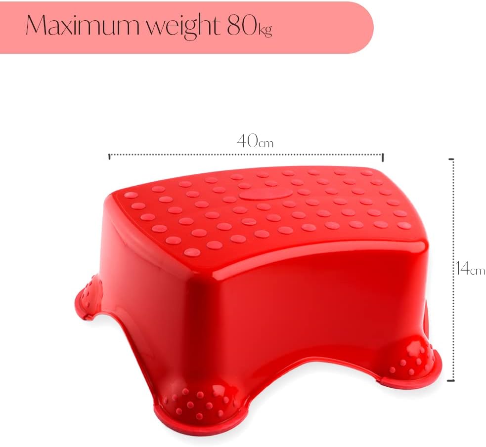 Toilet Training Kids Non Slip Up Step Stool Unisex for Safe Toddler Loo Potty Tr