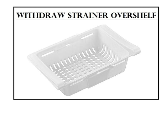 Fridge Box Can Kitchen Over shelf  Storage Basket Rack Adjustable (195*160*80 mm.) (280*160*80 mm.)